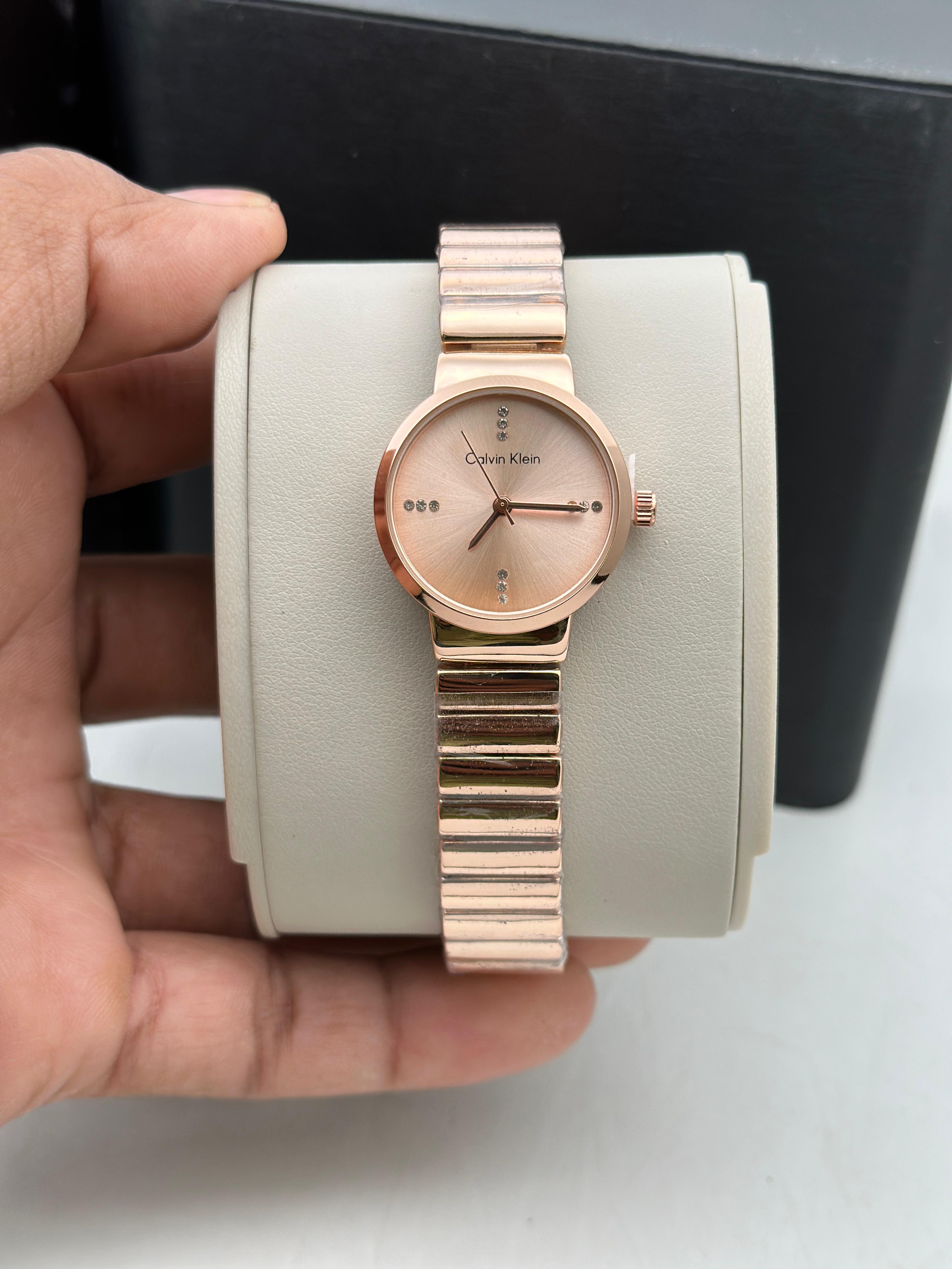 CK Ladies Premium Watch – Elegant Slim Dial | Stylish Women’s Wristwatch